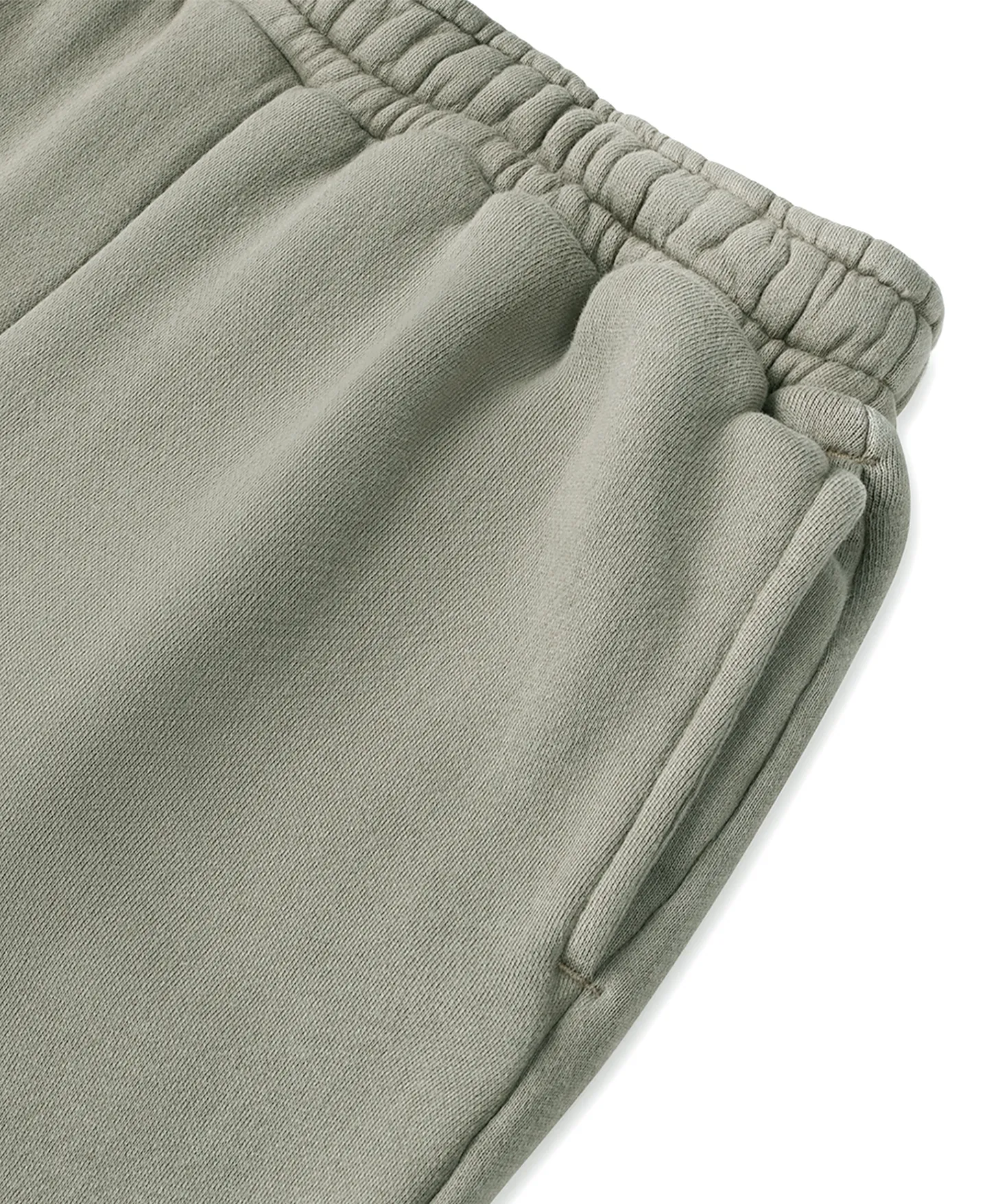 450 GSM 'Vintage Olive' Straight-leg Pants