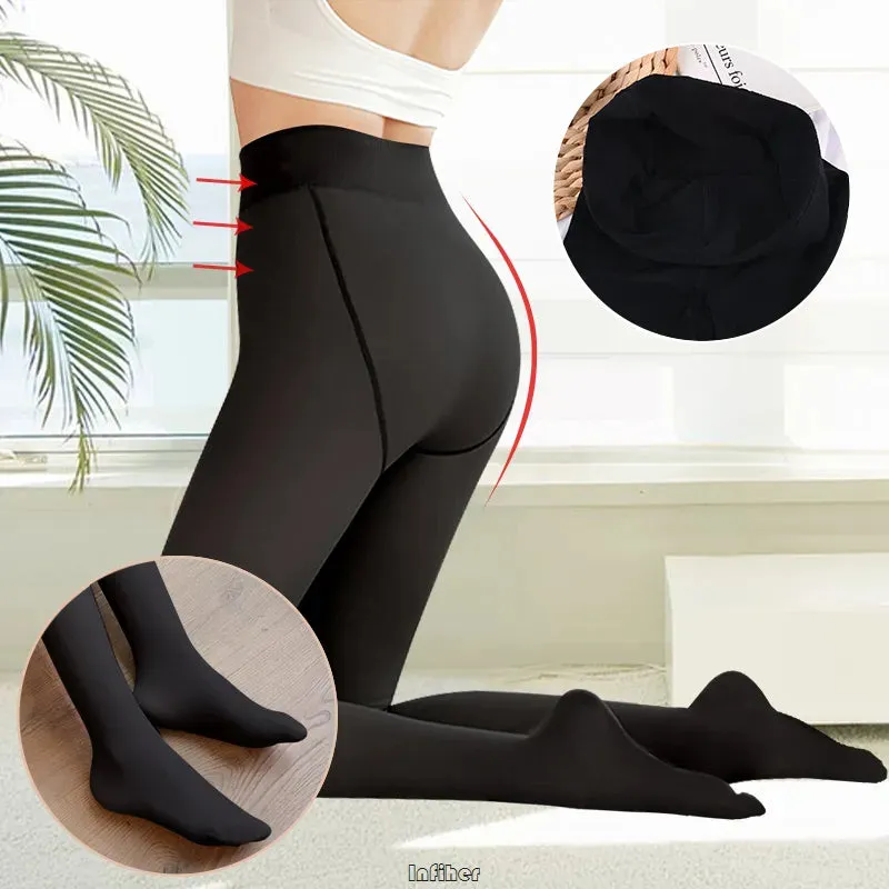 90g Sexy Thicken Stockings Women High Elastic Leggings Skin Effect Tights 2023