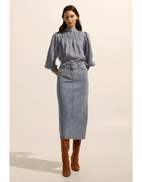 Accord Skirt Washed Denim