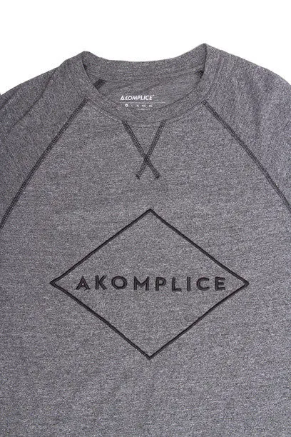 Akomplice -  Sport Raglan Men's Crew, Grey