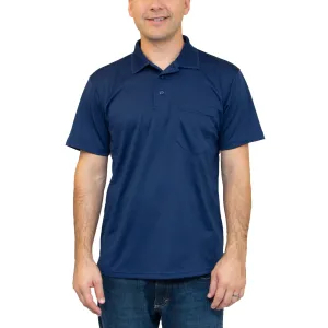 All American Clothing Co. - Aqua Dry Polo with Pocket