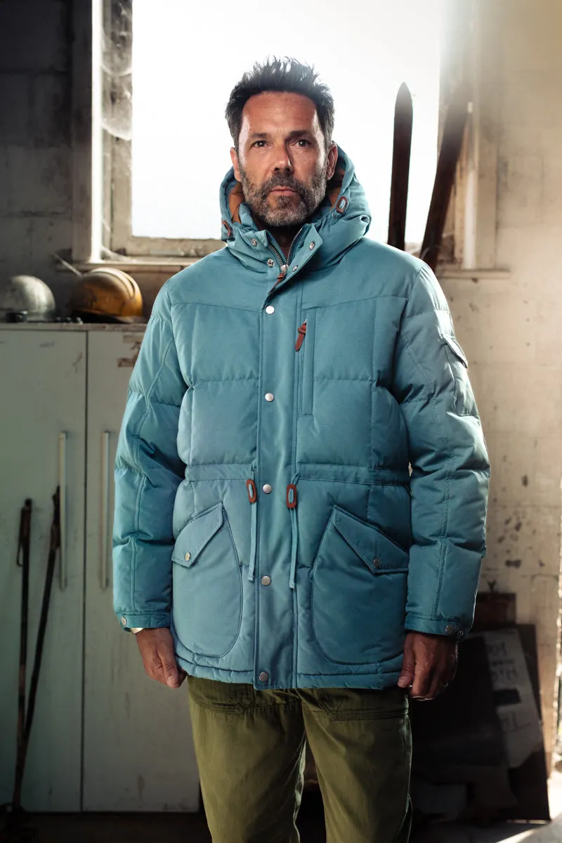 &SONS Bonnington Puffer Jacket Blue