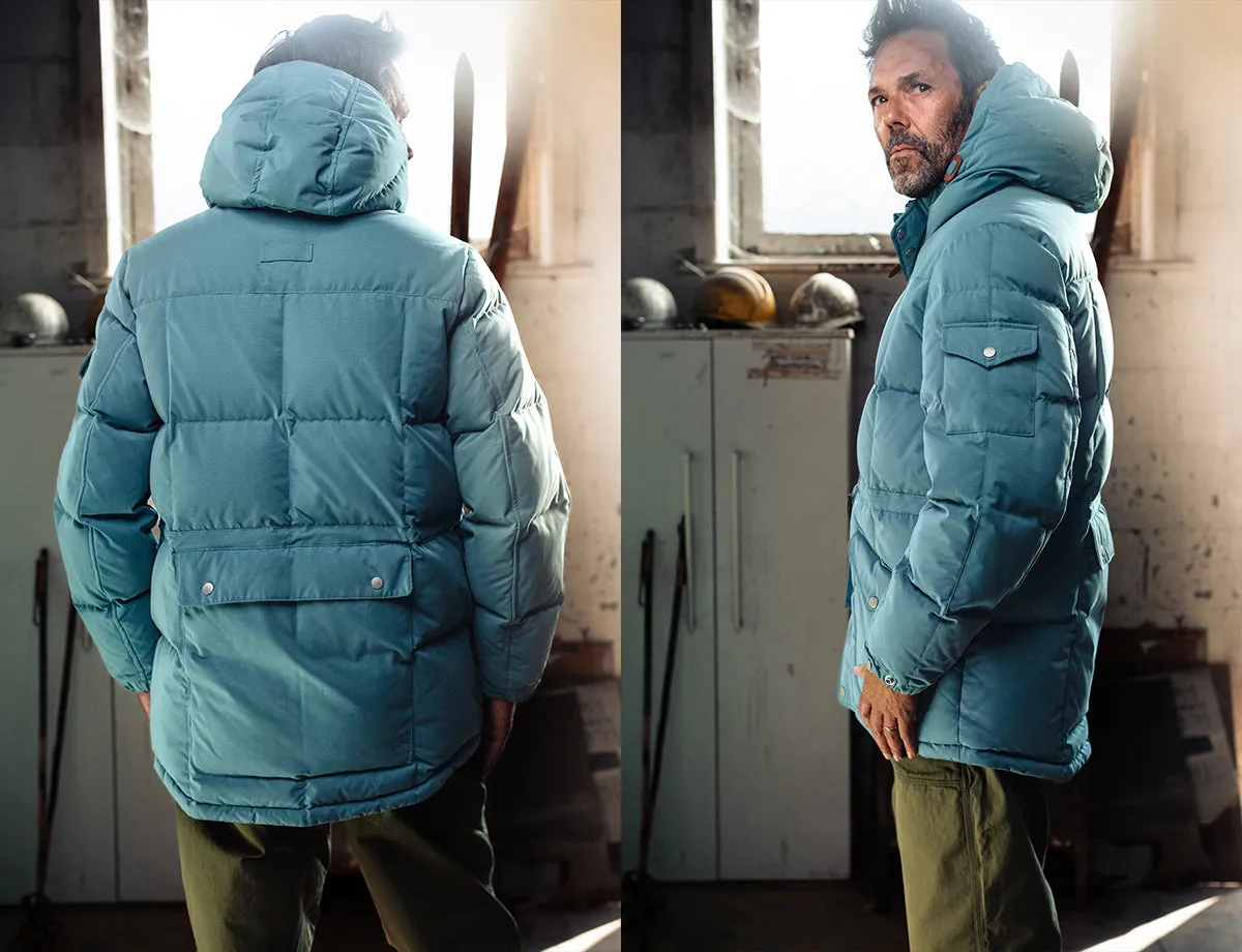 &SONS Bonnington Puffer Jacket Blue