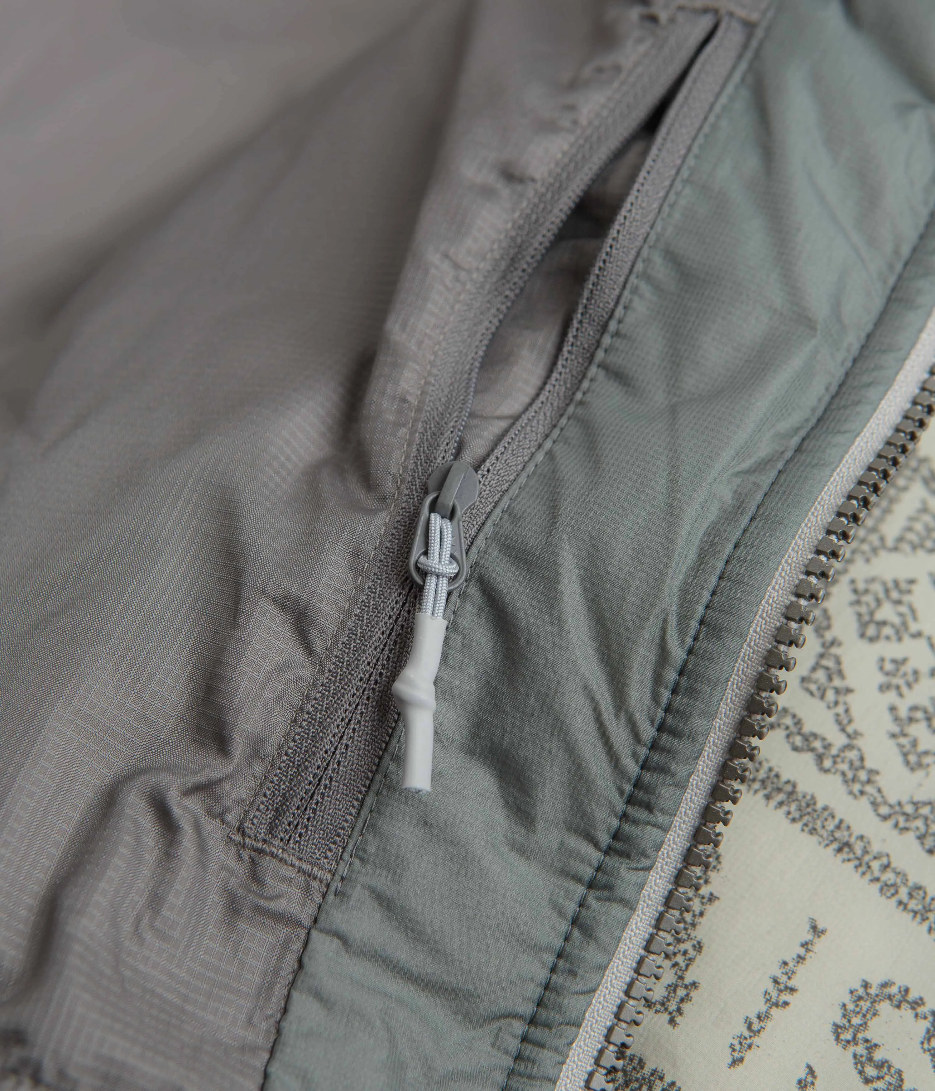 and wander x Maison Kitsune Nordic Border Insulation Jacket - Light Beige