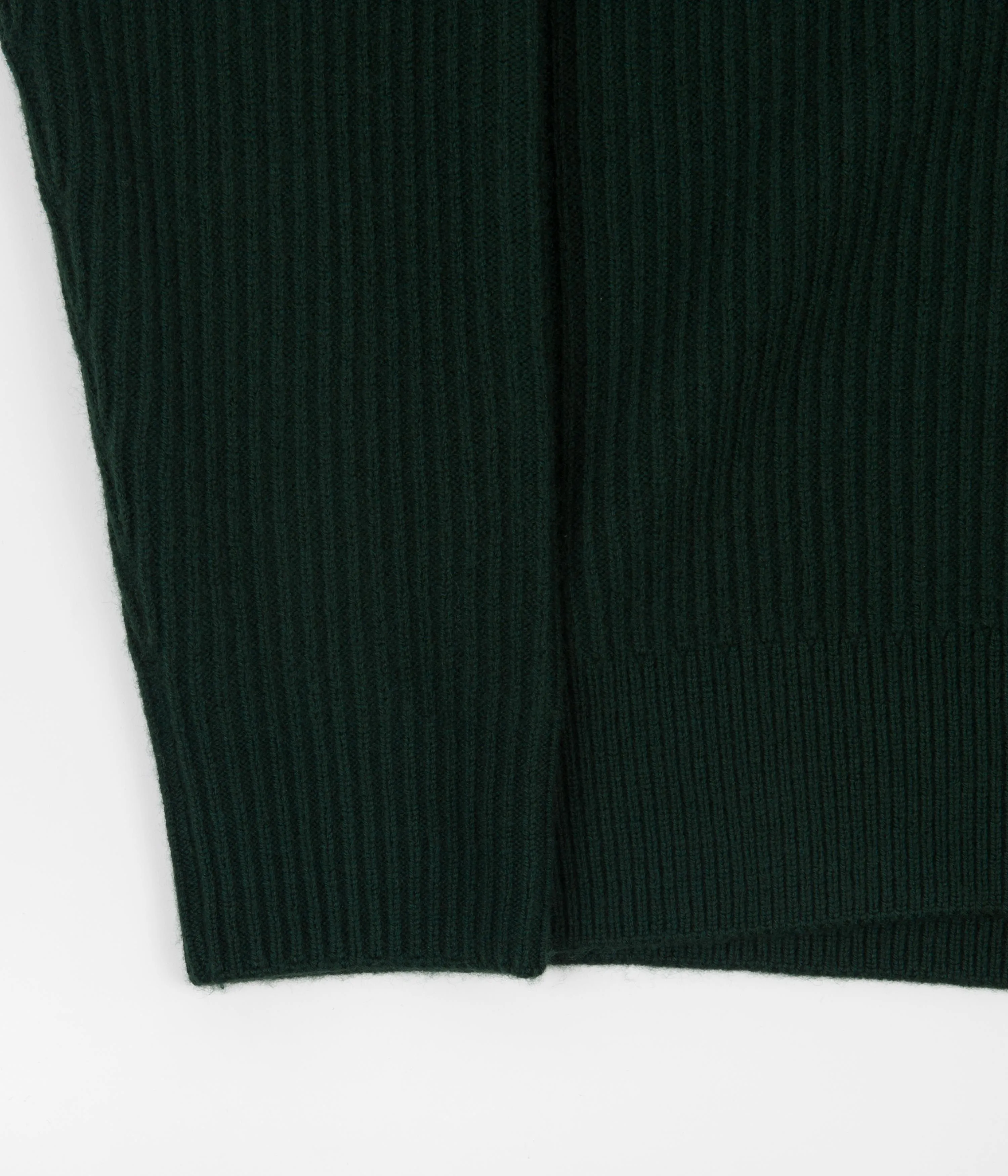 A.P.C. Alex 1/4 Zip Sweatshirt - Dark Green