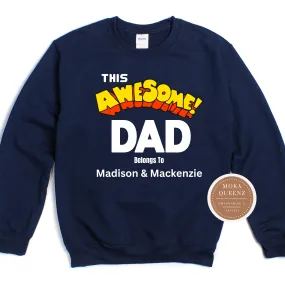 Awesome Dad Sweatshirt