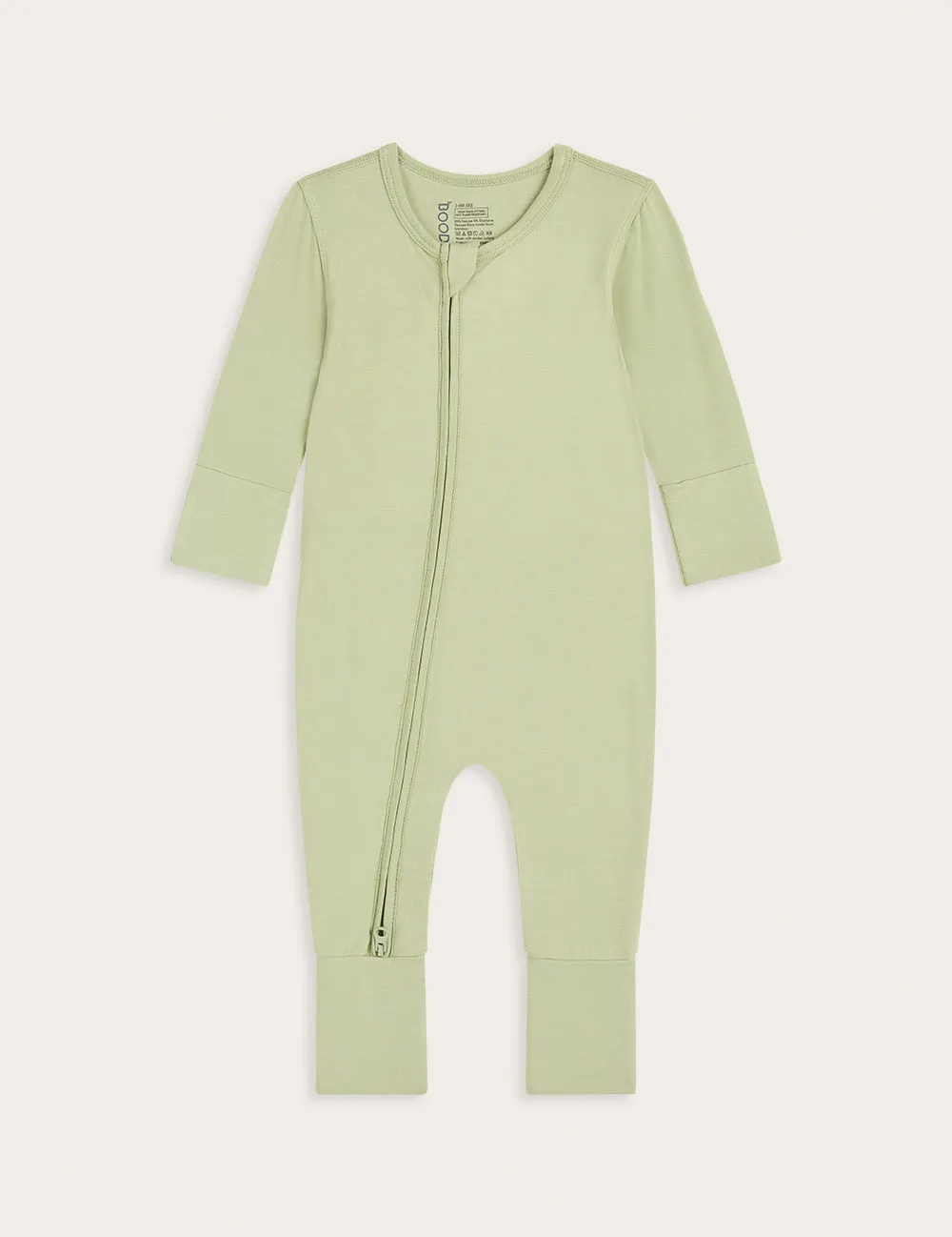 Baby Long Sleeve Romper - Sage