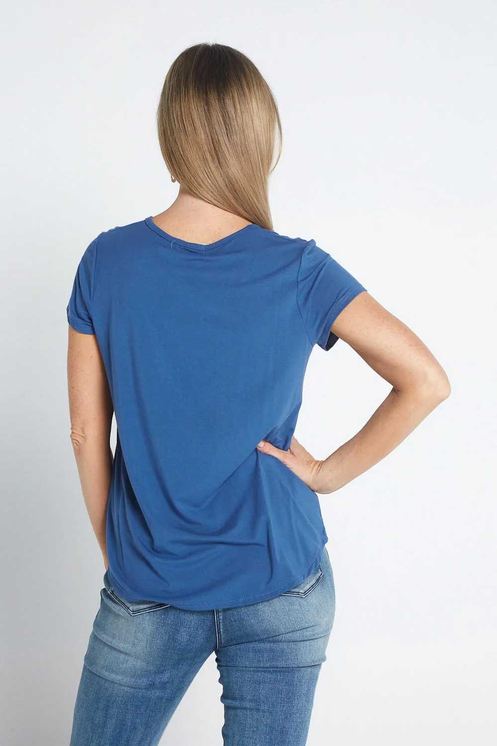 Bamboo Tee - Denim