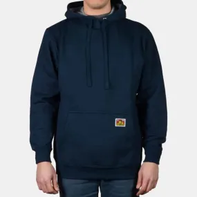 Ben Davis Heavyweight Hooded Sweatshirt - Navy