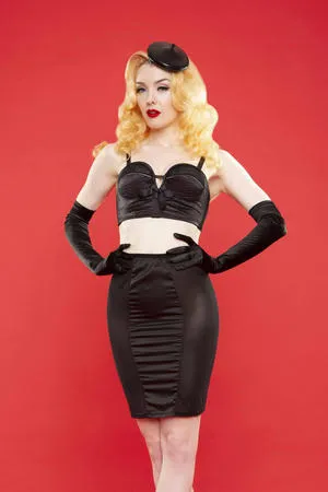 Bettie Page Tassle Lingerie Skirt