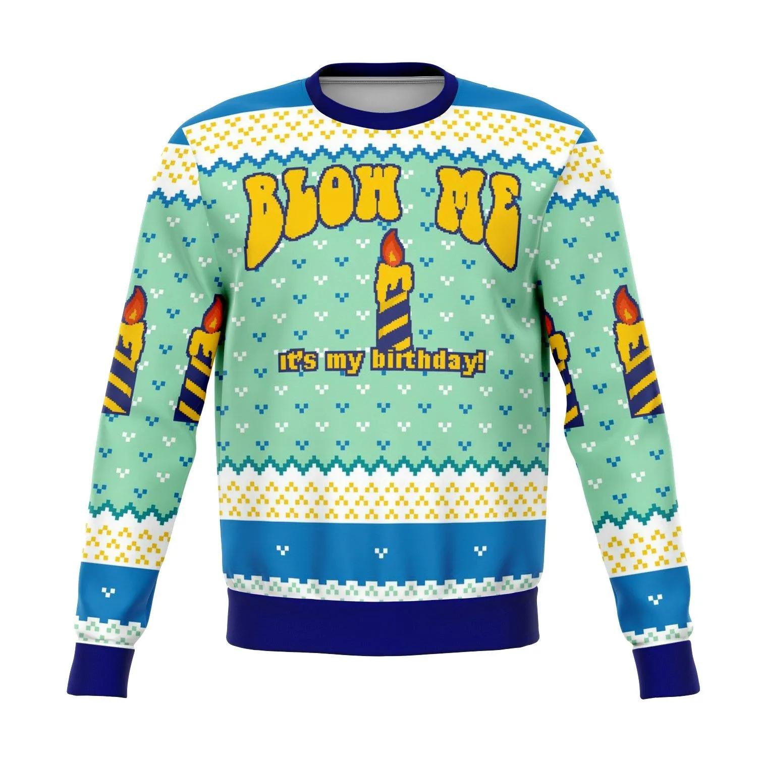 Blow Me Funny Ugly Sweater