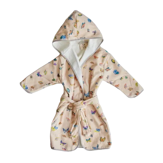 Blush Peach Madame Butterfly Robe