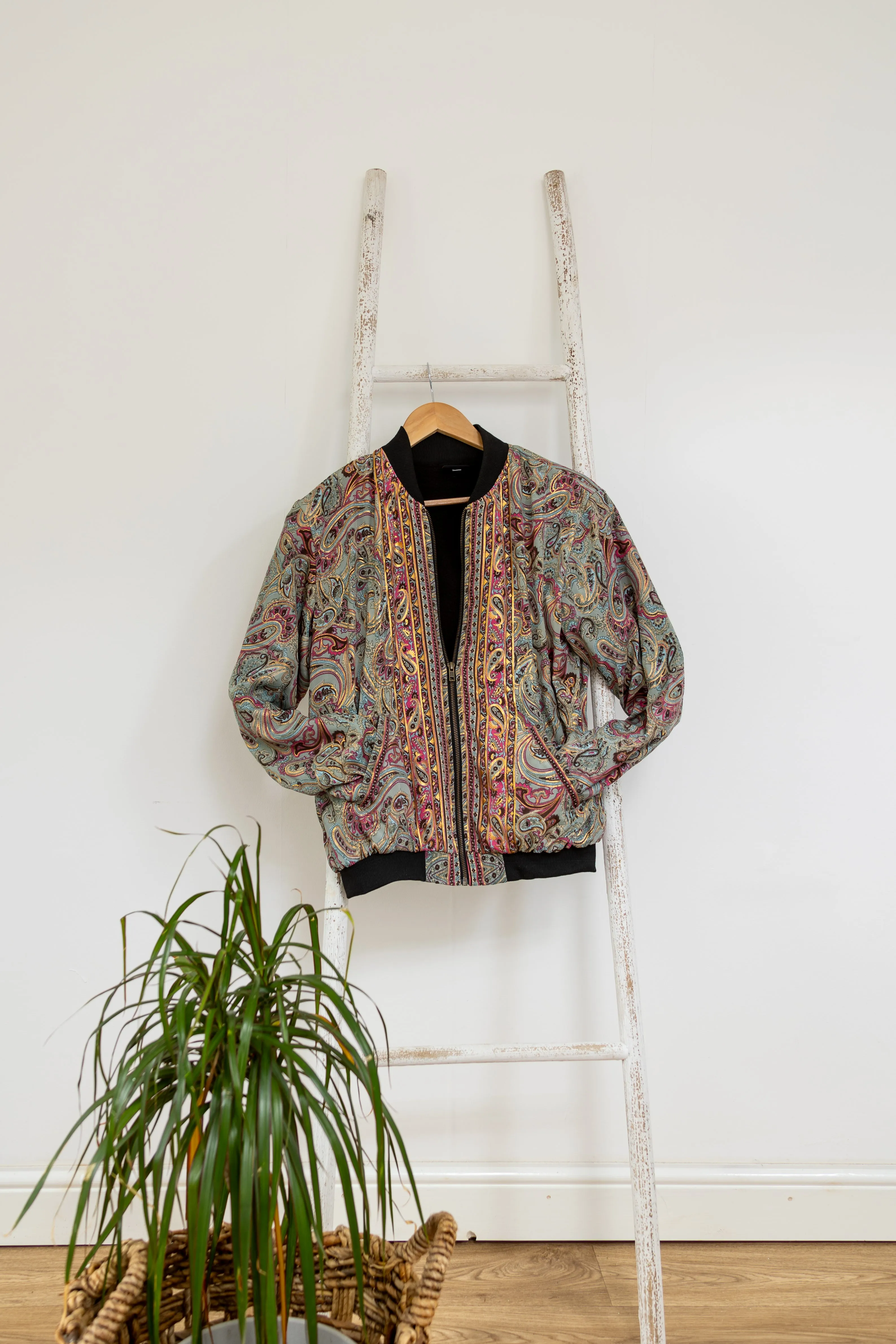 Bomber Jacket | Gilded Paisley