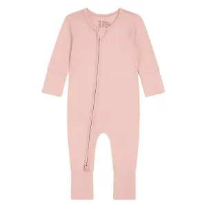 Boody Baby Long Sleeve Romper Dusty Pink