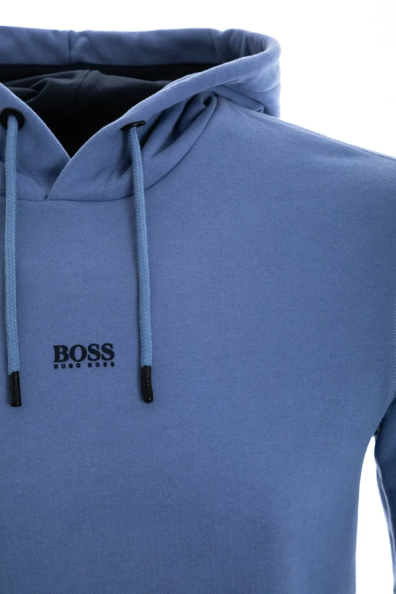 BOSS Weedo 2 Hooded Sweatshirt in Airforce Blue