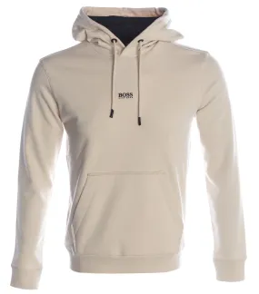 BOSS Weedo 2 Hooded Sweatshirt in Beige