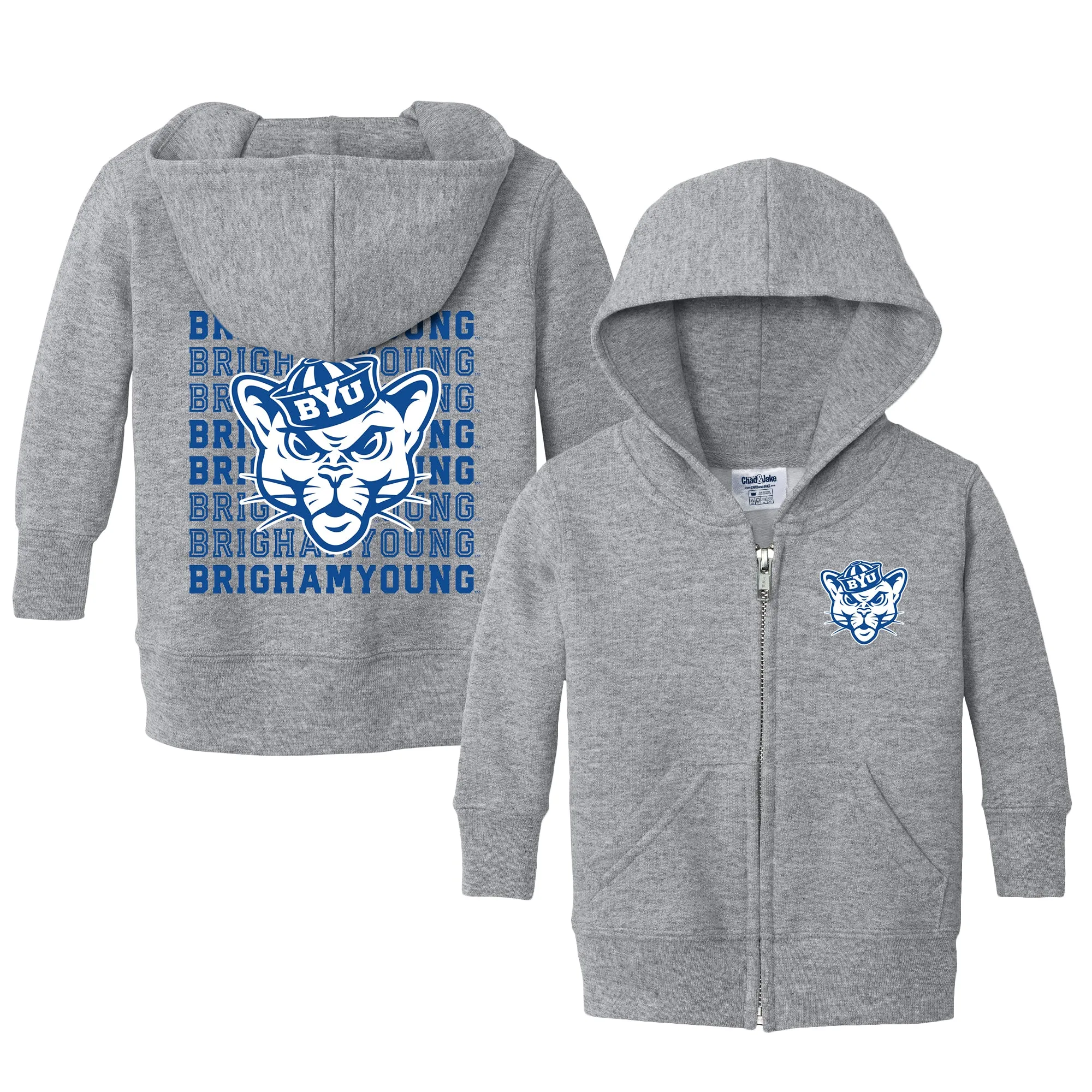 Brigham Young Cougars Retro Infant Full-Zip Sweatshirt