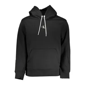 Calvin Klein Elegant Contrast Detail Hooded Sweatshirt