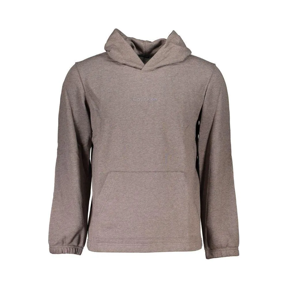 Calvin Klein Sleek Long Sleeved Hooded Sweatshirt