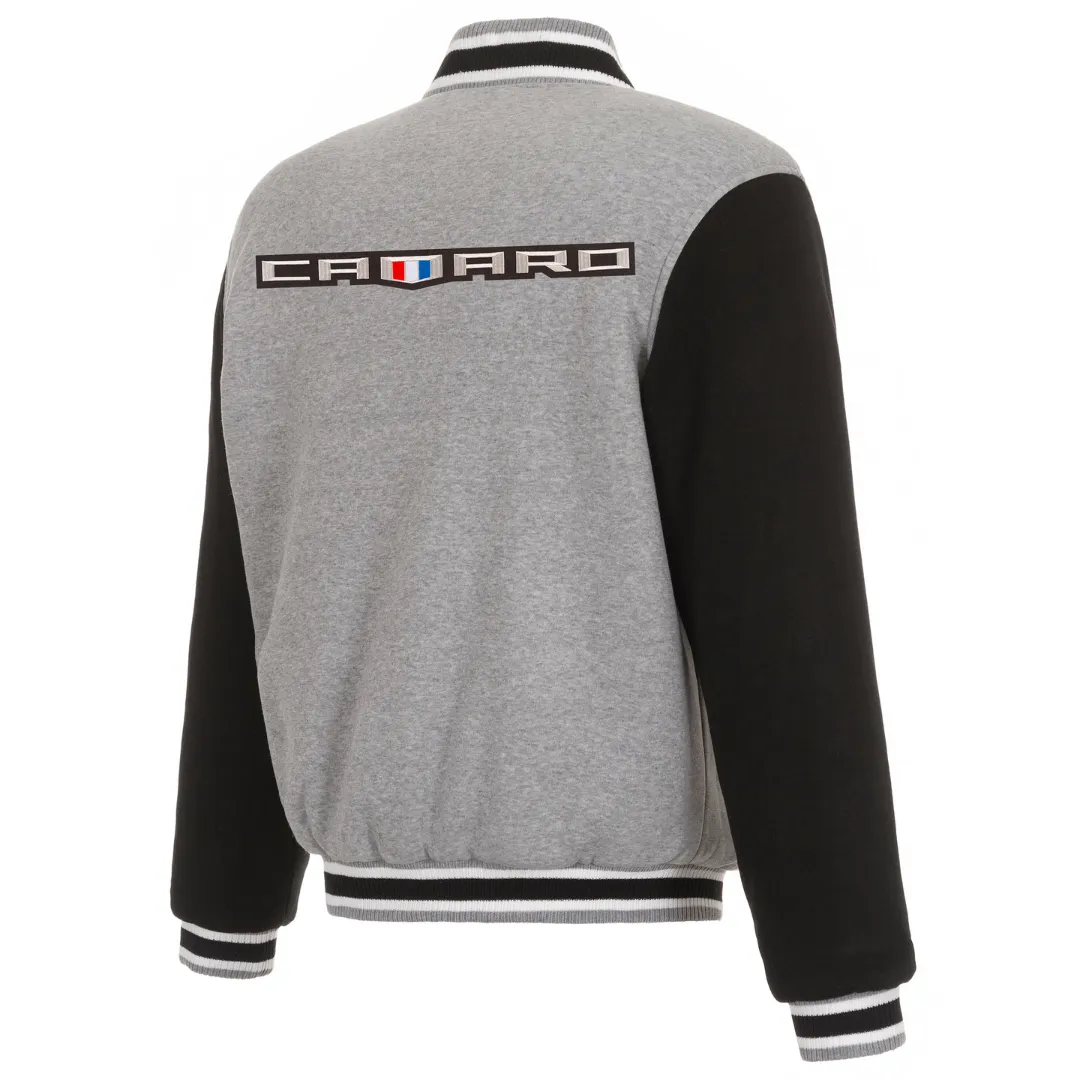 Camaro Shield Reversible Two-Tone Fleece Jacket