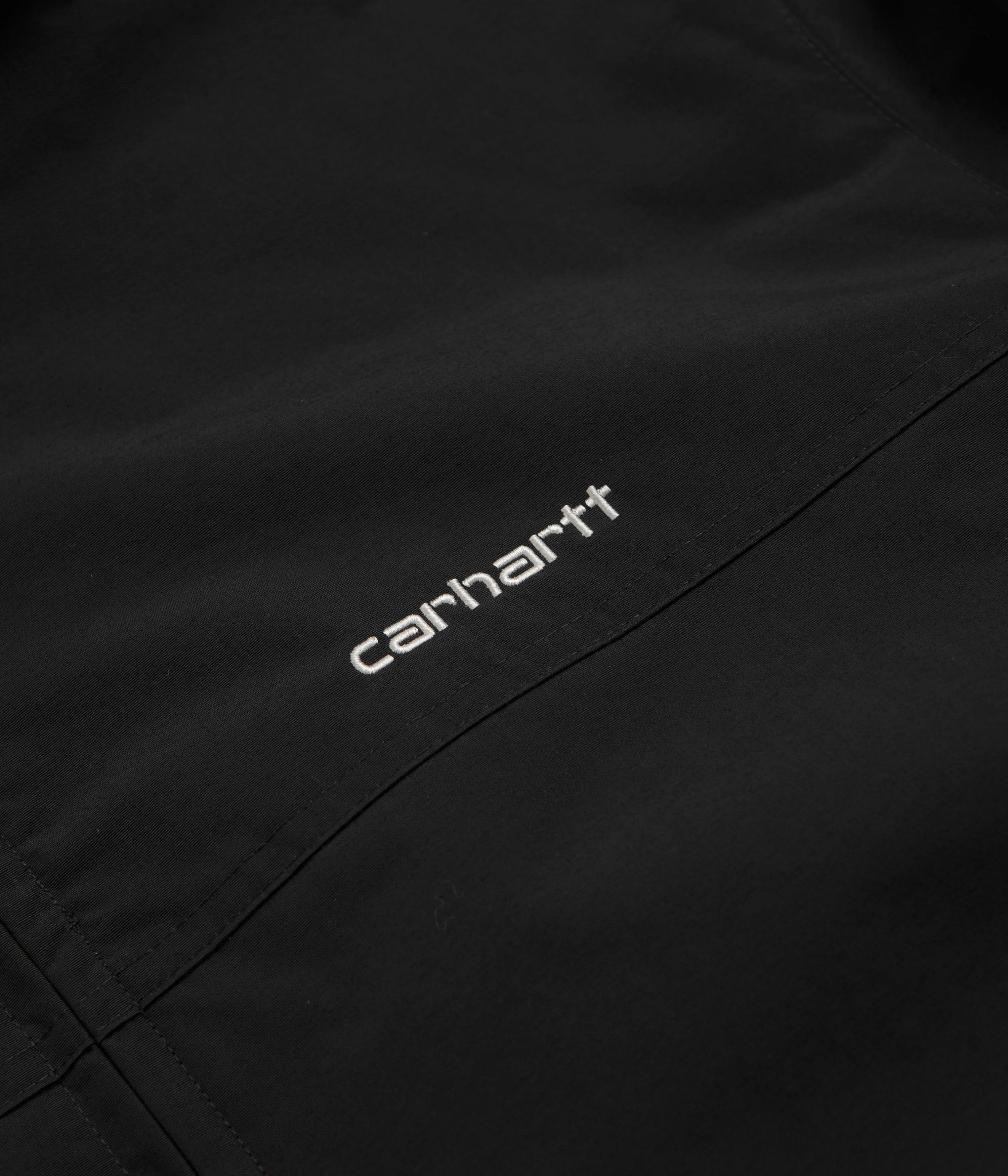 Carhartt Hooded Sail Jacket - Black / White