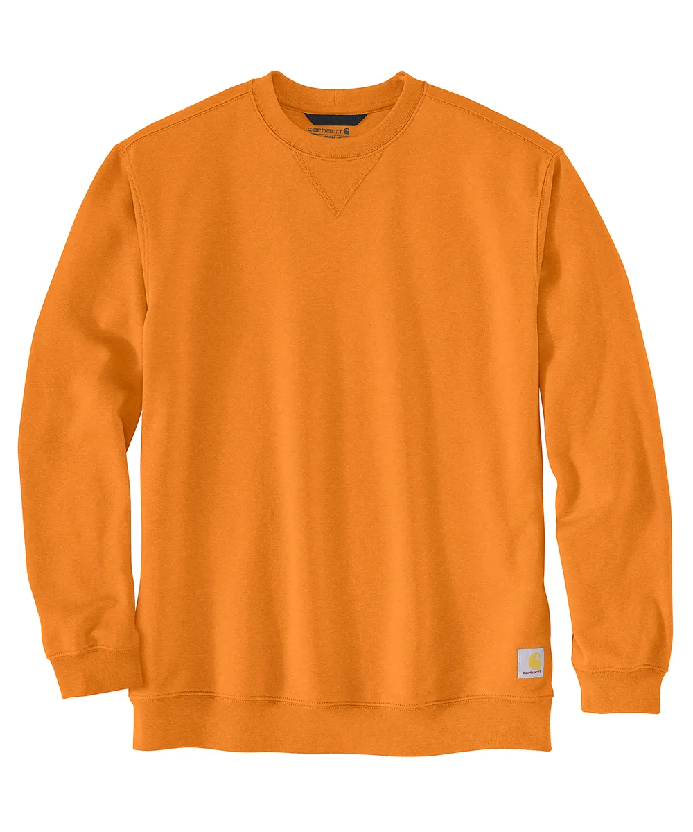 Carhartt Men's Midweight Crewneck Sweatshirt - Marmalade Heather