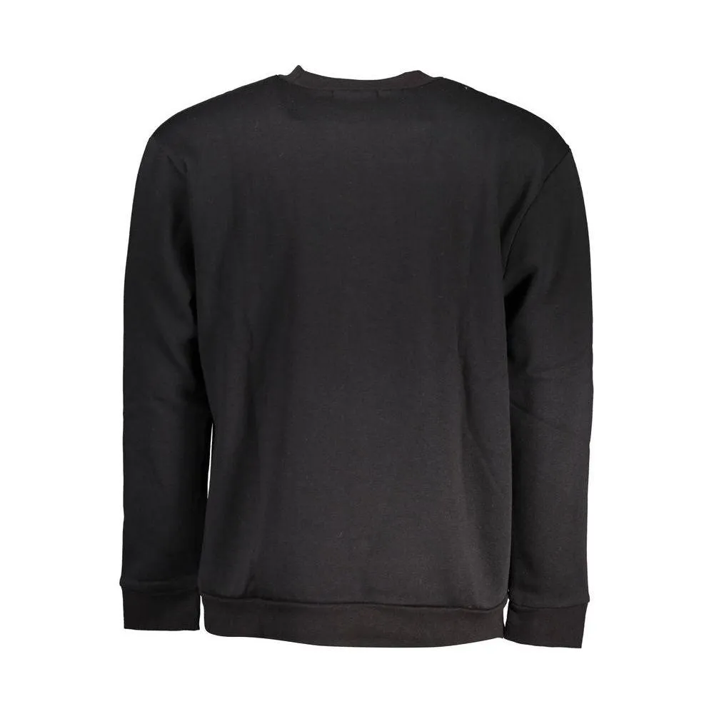 Cavalli Class Elegant Crew Neck Fleece Sweatshirt