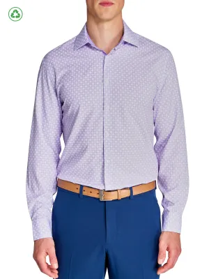 Checkered Performance Dress Shirt