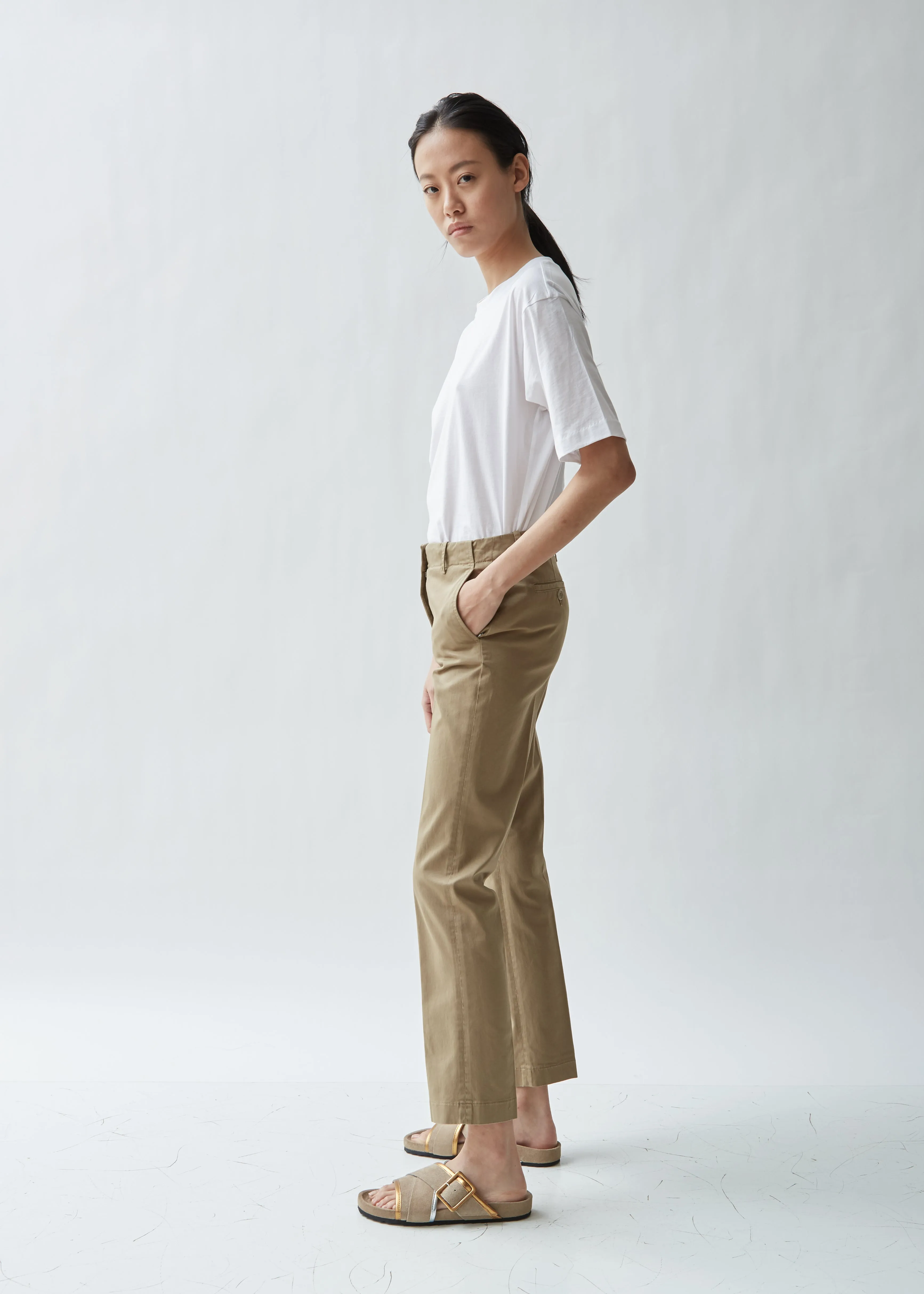 Classic Cotton Chino Trousers