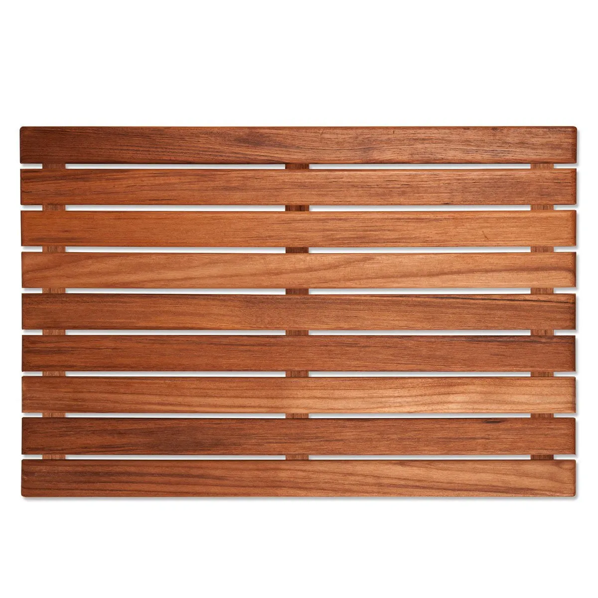 Classic Teak Slat Bath Mats