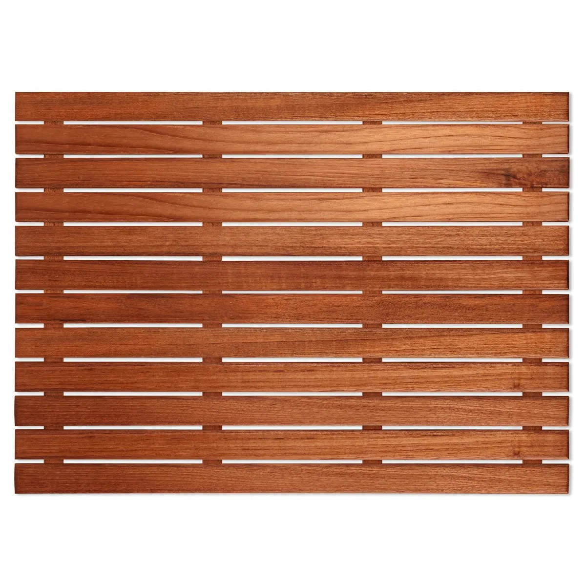 Classic Teak Slat Bath Mats