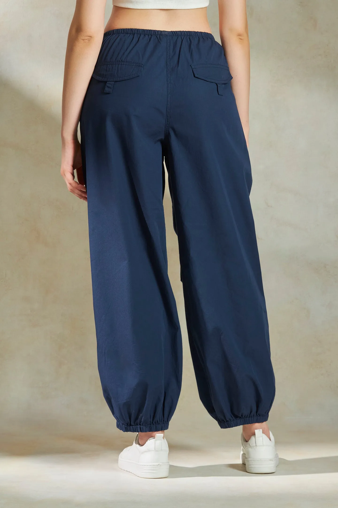 Cristin|Cotton Parachute Pants