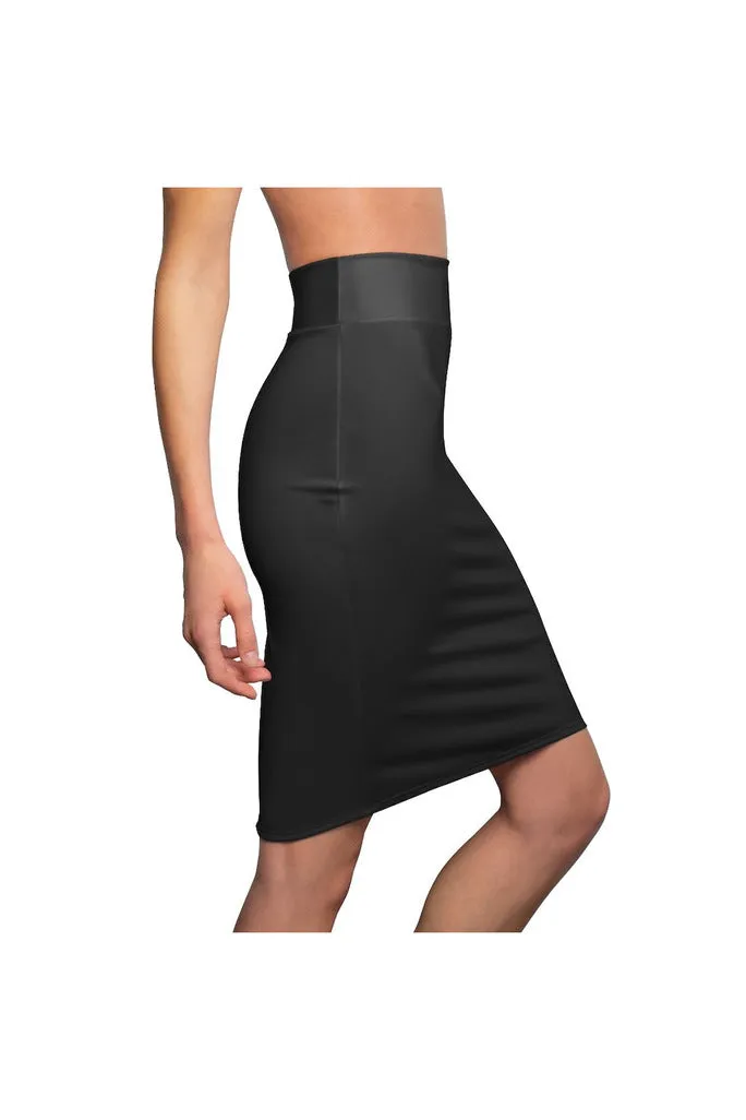 Dark Gray Women's Pencil Skirt