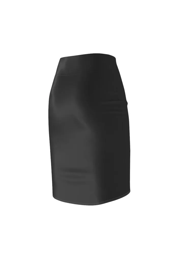 Dark Gray Women's Pencil Skirt