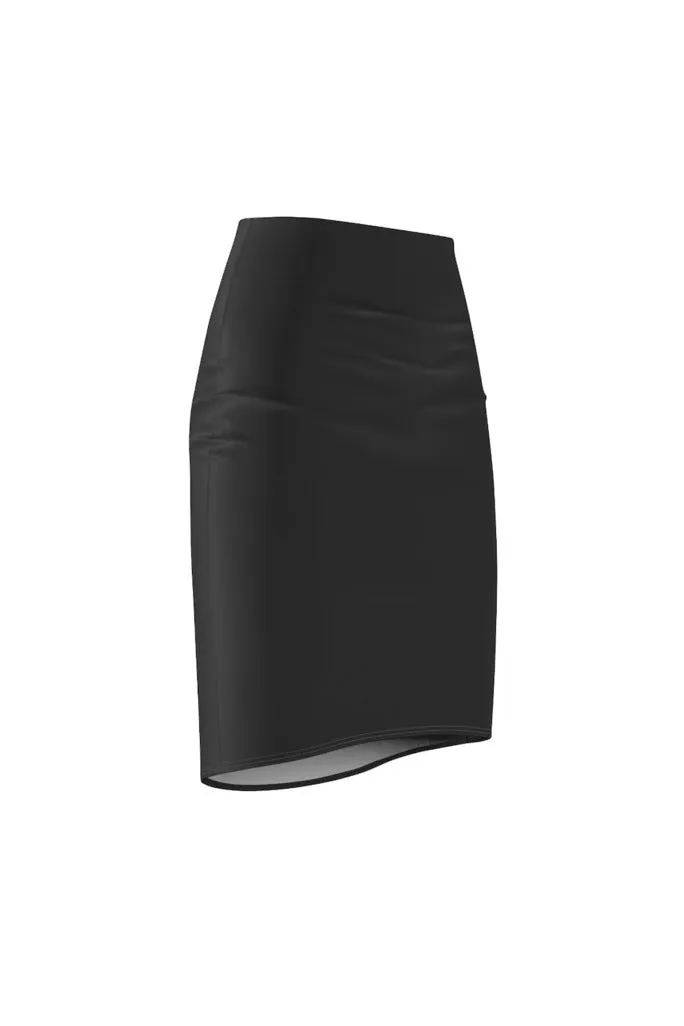 Dark Gray Women's Pencil Skirt