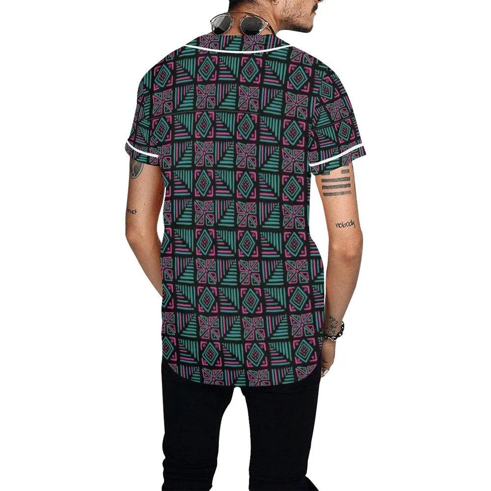 Dashiki Mens Baseball Jersey  Shirt