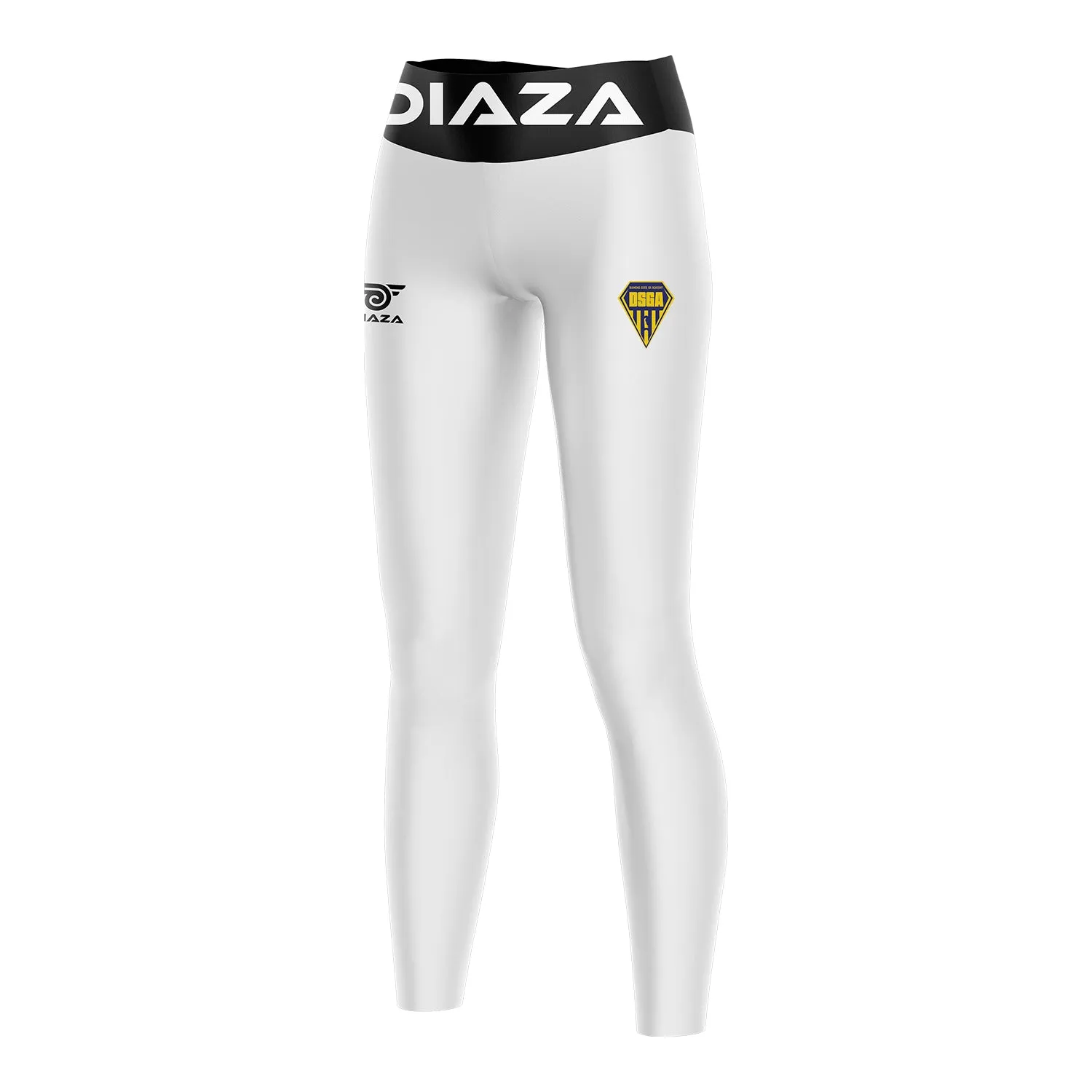 Diamond State Academy Compression Pants Women White