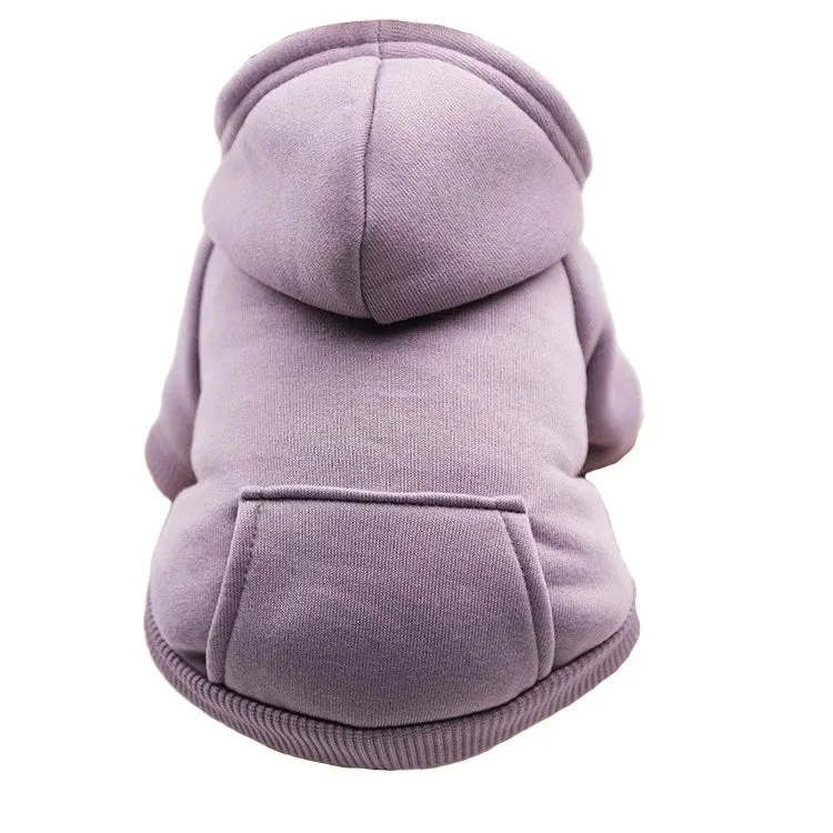 Dog Hoodie - Hooded Dog Sweatshirt for Winter - Warm Dog Sweater