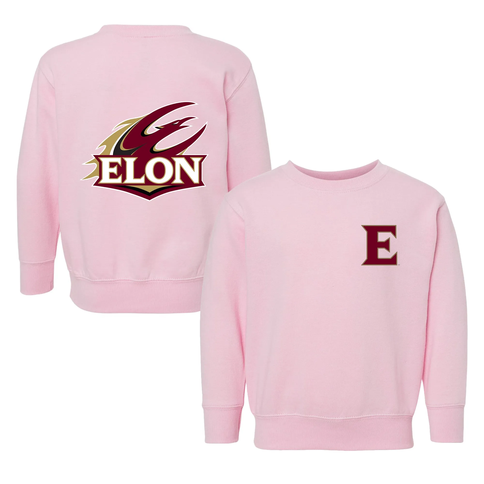 Elon Phoenix Logo Toddler Crewneck Sweatshirt