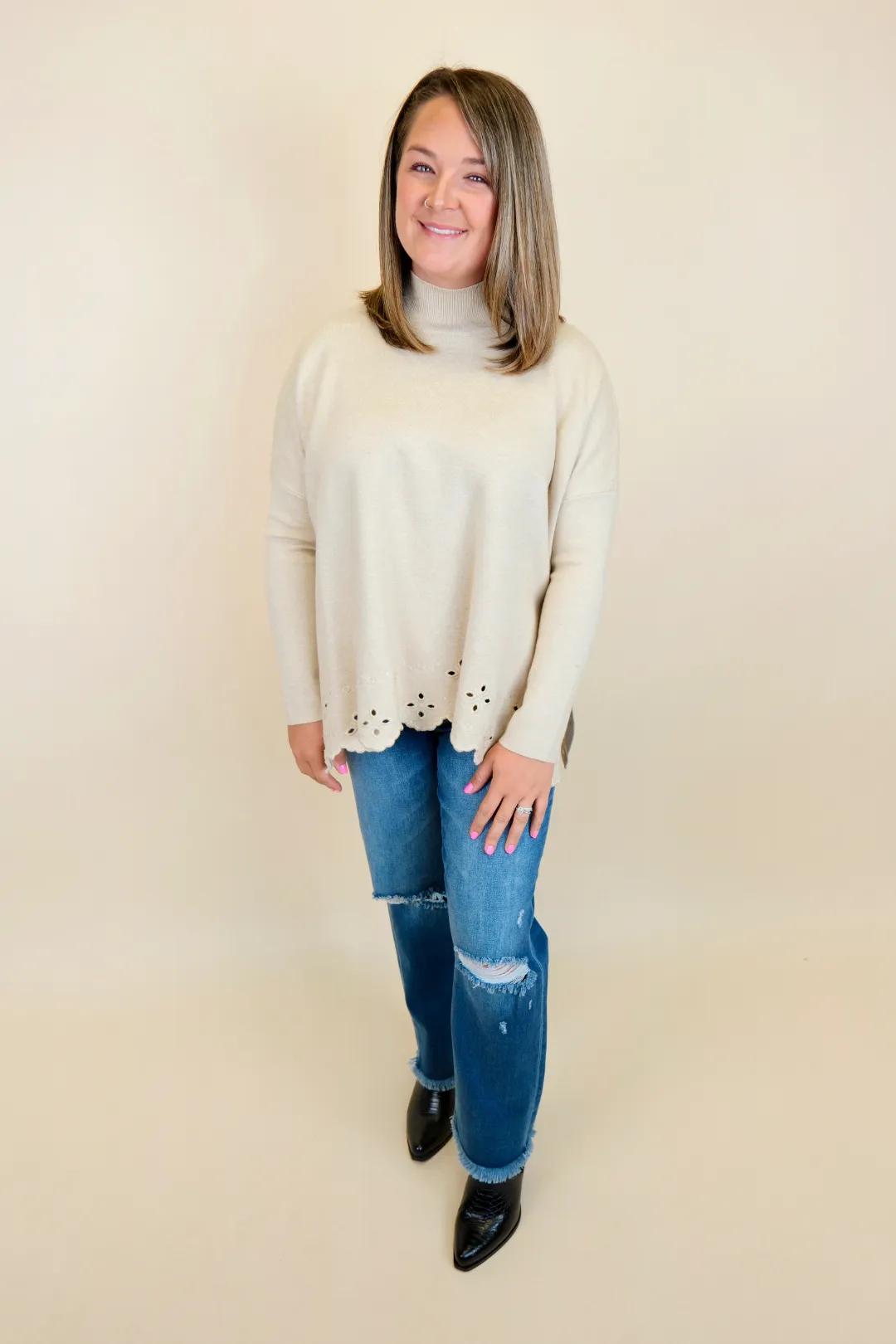 Emma Embroidered Sweater