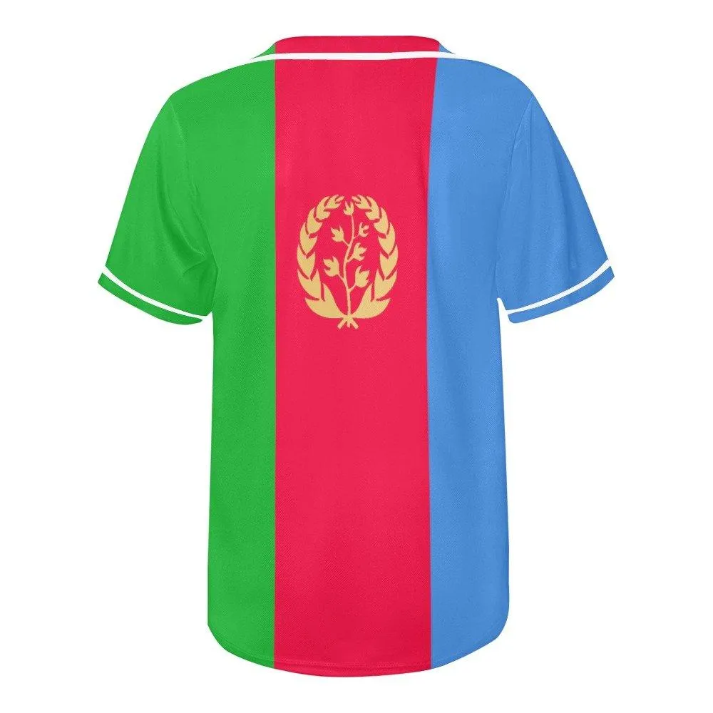 Eritrea Flag Baseball Men Jersey