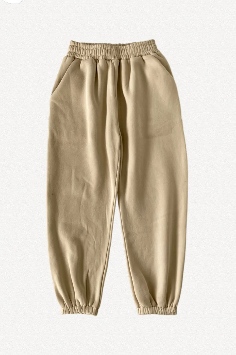 [EVERYDAY] Don’t Sweat It Essential Jogger Pants - Sand