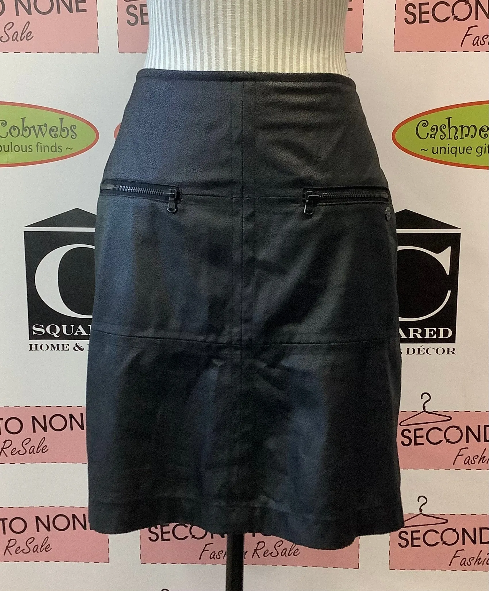 Faux Leather Skirt (11)