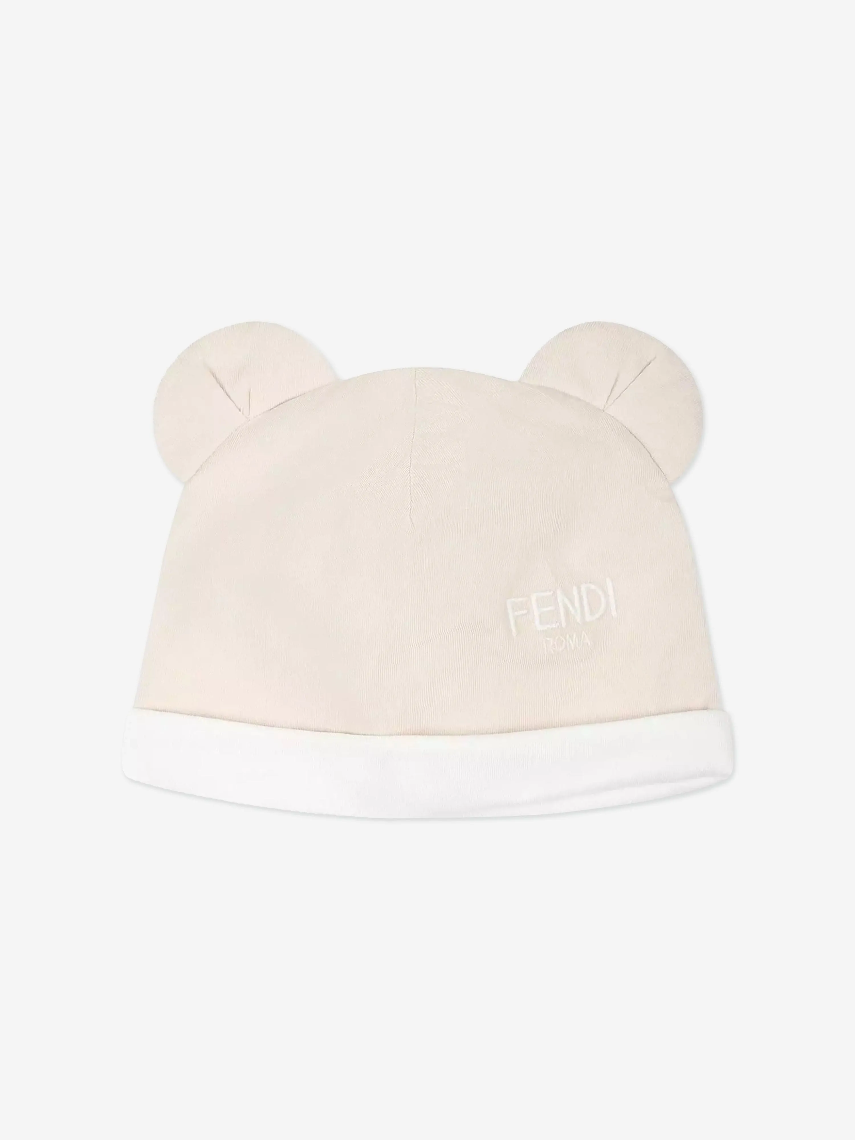 Fendi Baby Bear Babygrow Gift Set in Beige