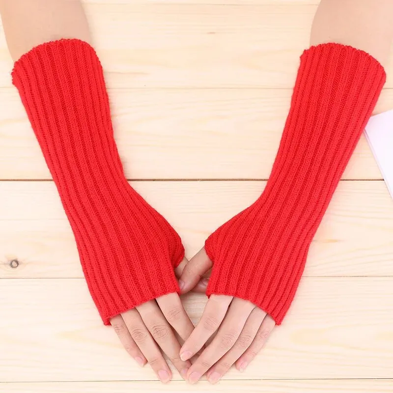 Fingerless Arm Warmer Gloves