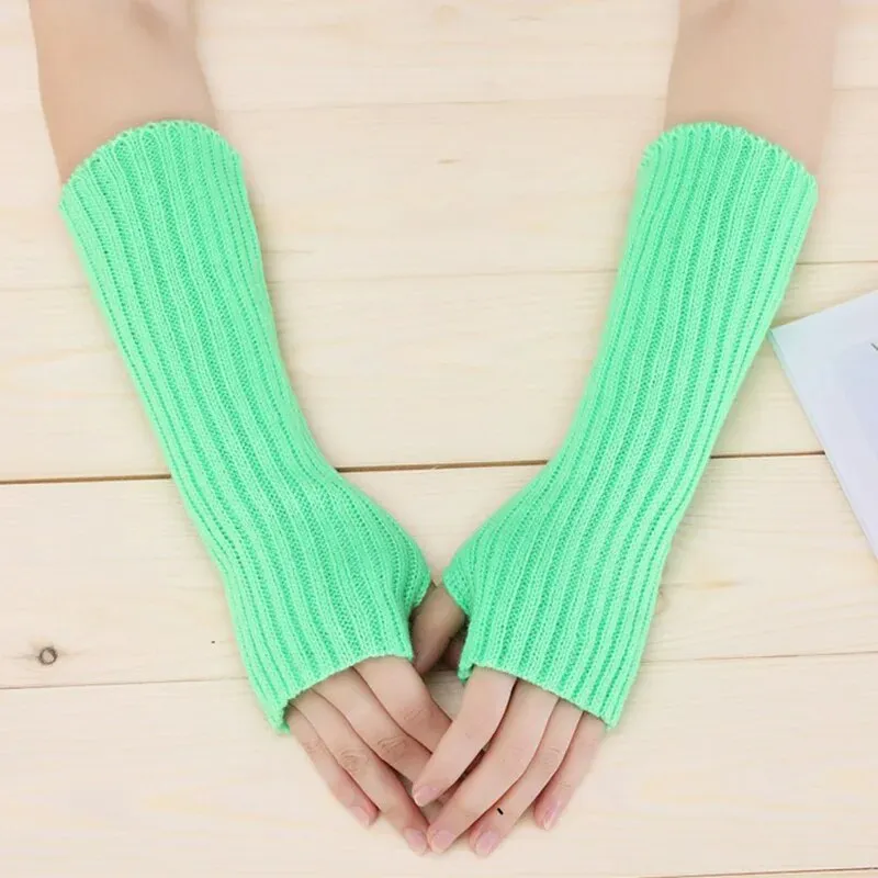 Fingerless Arm Warmer Gloves