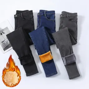 Fleece-Lined Jeans