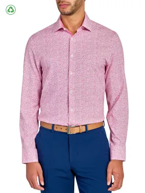 Floral Performance Dress Shirt