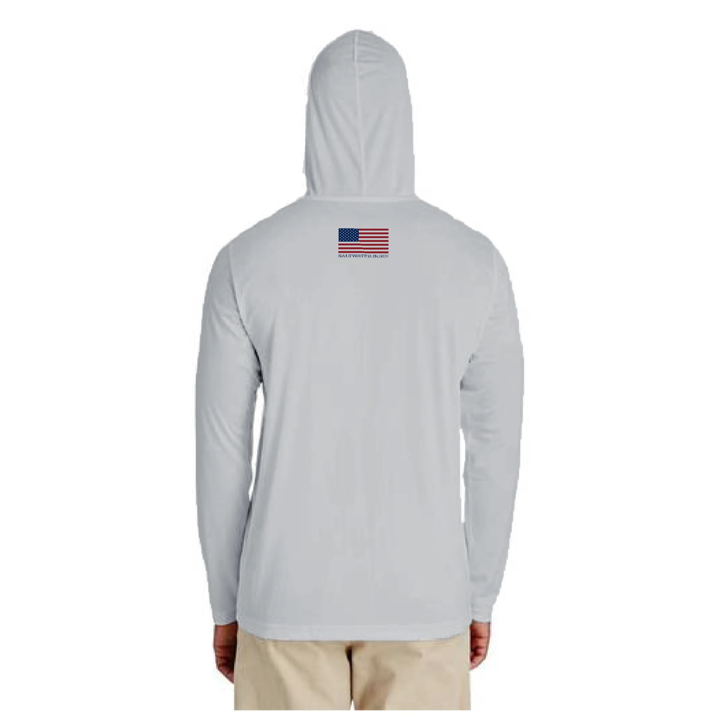 Florida Flag Boys and Girls Long Sleeve UPF 50  Dry-Fit Hoody