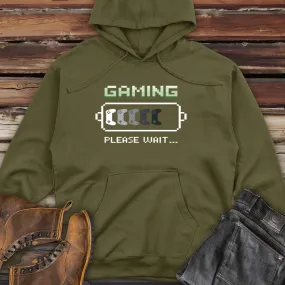 Gaming Please Wait Midweight Hooded Sweatshirt